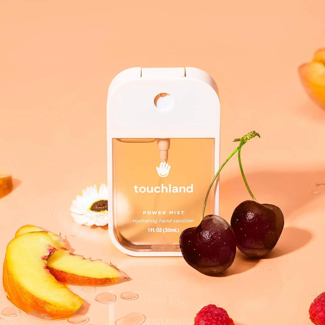 Touchland Power Mist Hydrating Hand Sanitizer Velvet Peach