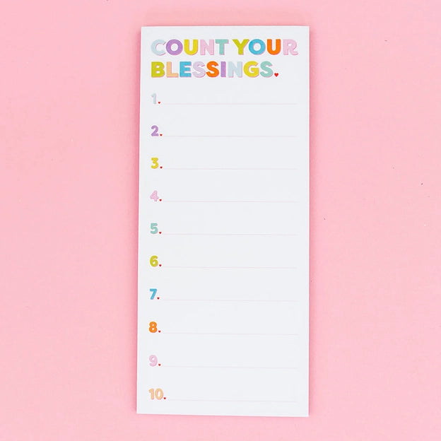 Taylor Elliott Designs Blessings List Pad