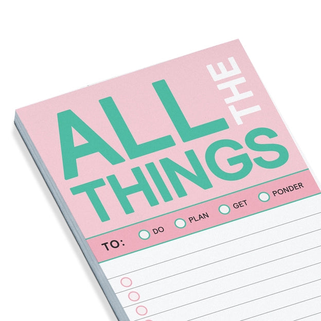 Knok Knok - All the Things Make-A-List Pad