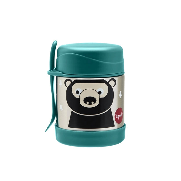 3 Sprouts -  Bear Stainless Steel Food Jar