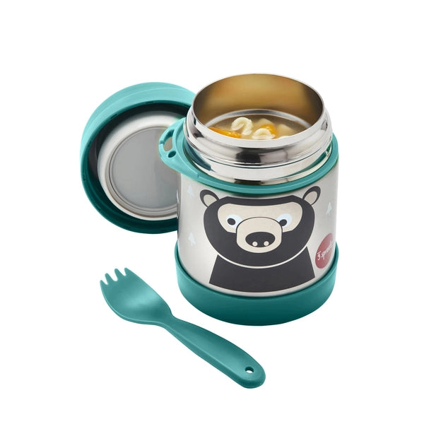 3 Sprouts -  Bear Stainless Steel Food Jar