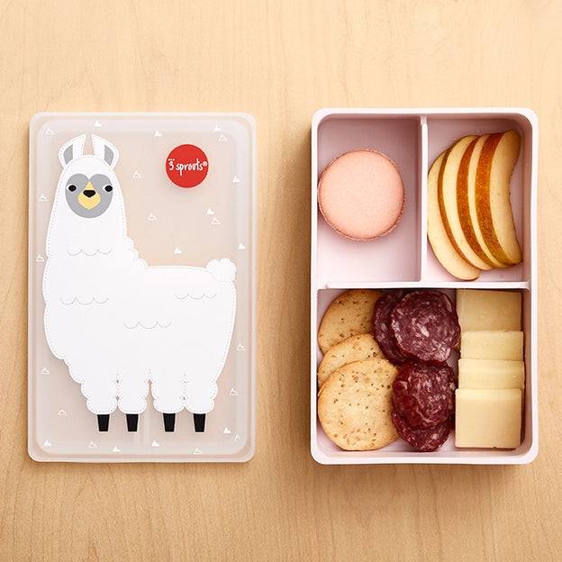 3 Sprouts - Llama Silicone Bento Box