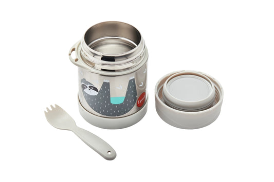 3 Sprouts -  Sloth Stainless Steel Food Jar