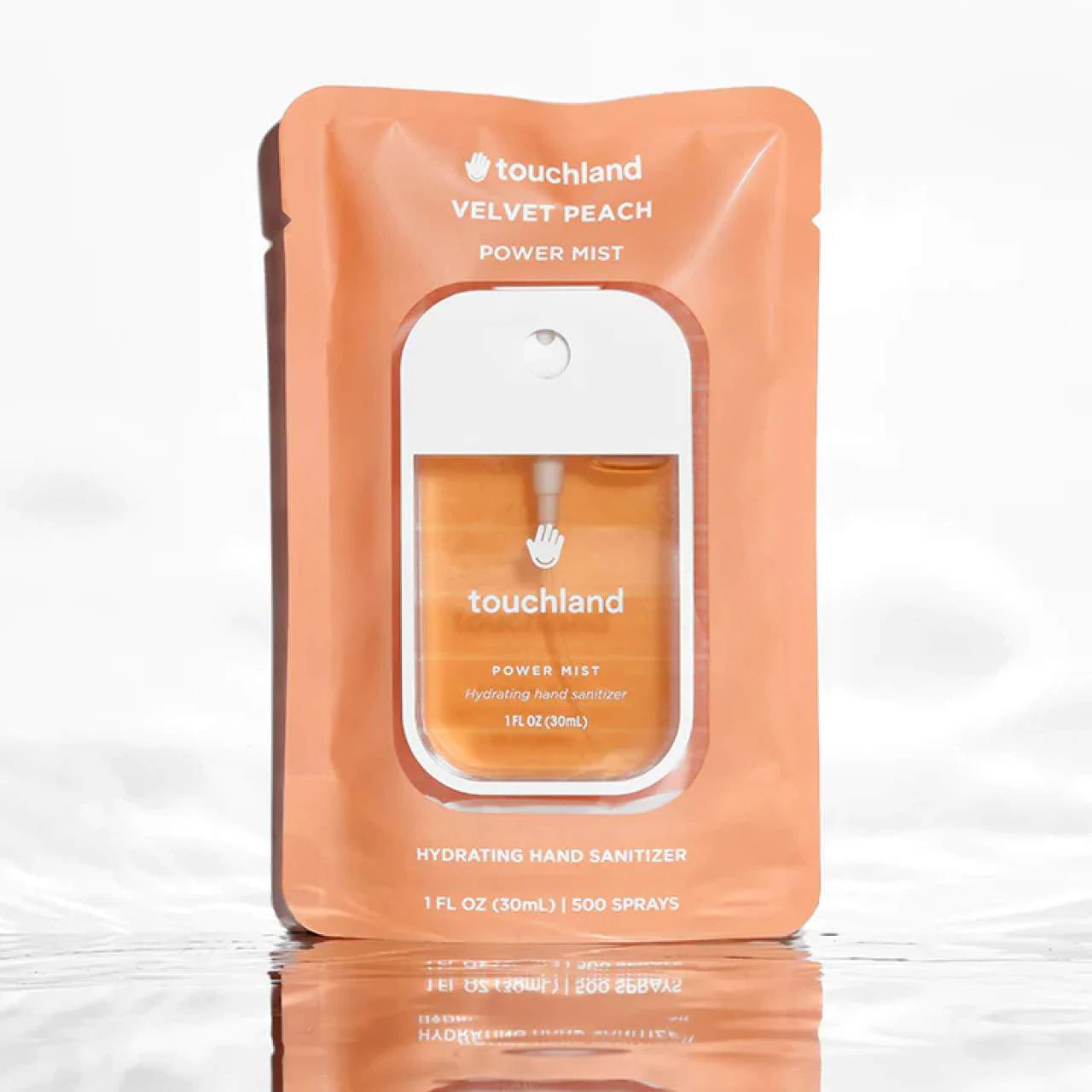 Touchland Power Mist Hydrating Hand Sanitizer Velvet Peach